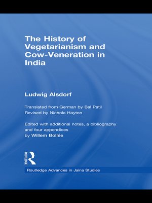 cover image of The History of Vegetarianism and Cow-Veneration in India
